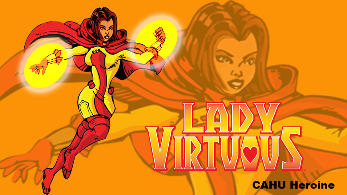 Lady Virtuous Christian Action Heroes Taking The Light To The Fight